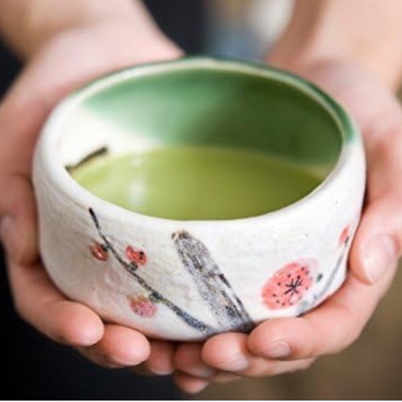 Plum Blossom Matcha Bowl - Picture 5 of 6